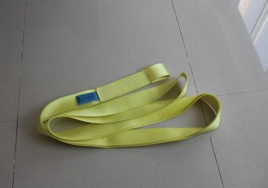 Αγορά Υψηλή αντοχή κίτρινη λειτουργώντας φορτίο ανυψωτικών σφεντονών 2500kg τρόπων αδιάβροχο online manufacture