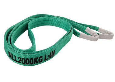 Αγορά Μια Webbing χρώματος ζωνών τρόπων πράσινη TUV σφεντονών Ιστού ματιών σφεντονών ανύψωσης επίπεδη πιστοποίηση online manufacture