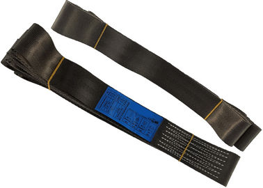 Αγορά Μαύρη ατελείωτη Webbing χρώματος σφεντόνα Webbing φορτίου 0,5 τόνων σφεντόνα en1492-1 πρότυπα online manufacture