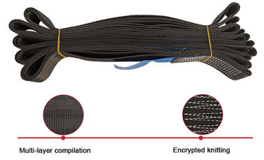 Αγορά Webbing πολυεστέρα 0.5T 100% επίπεδη ατελείωτη σφεντόνα 25mm πλάτος με την ενίσχυση online manufacture