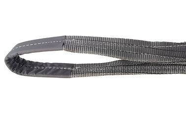 Αγορά 100% υφαμένη πολυεστέρας Webbing ζωνών ανύψωσης πιστοποίηση CE χρώματος σφεντονών γκρίζα online manufacture