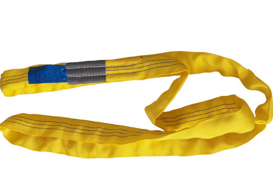 Αγορά EN1492-2 Πρότυπο 100% πολυεστέρα ατελείωτη στρογγυλή κορδέλα 3 τόνων επίπεδα υφασμένα στυλ online manufacture