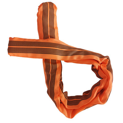 Αγορά Ατελείωτη στρογγυλή σχοινιά ανύψωσης από πολυεστέρα WLL 10T EN1492-2 Προσαρμοσμένο μήκος online manufacture