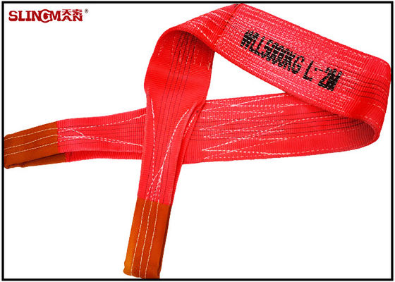 Αγορά Οριζόντια υφαμένη Webbing πολυεστέρα ματιών σχεδίων και σφεντονών ματιών ζώνη ανυψωτικών σφεντονών online manufacture