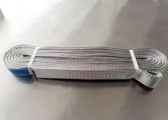 Αγορά Υψηλές Webbing πολυεστέρα αντοχής ατελείωτες σφεντόνες 3T 4.0T 7.62mtr για την ανύψωση λιμένων online manufacture