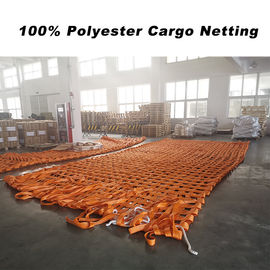 Polyester Custom Cargo Nets Fall Protection Arrest Net Width 50mm For Commercial